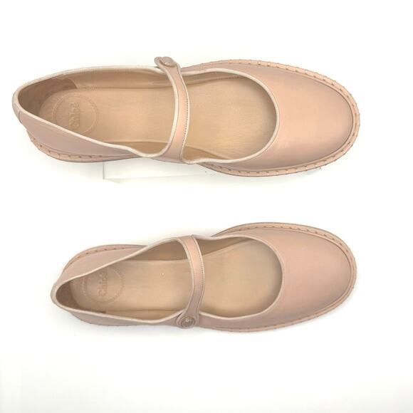 CHLOÉ Rubie Mary Jane Pumps fllats in powder IT 41 ( US 11) - Picture 4 of 14